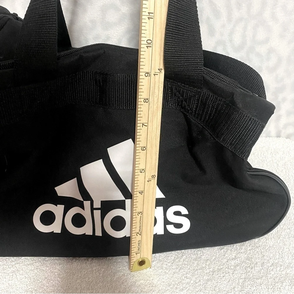 Adidas Diablo Duffel Bag Training Unisex Black Exercise Spacious EUC